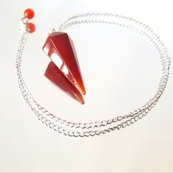 Carnelian Pendulum - Picture 1 of 3